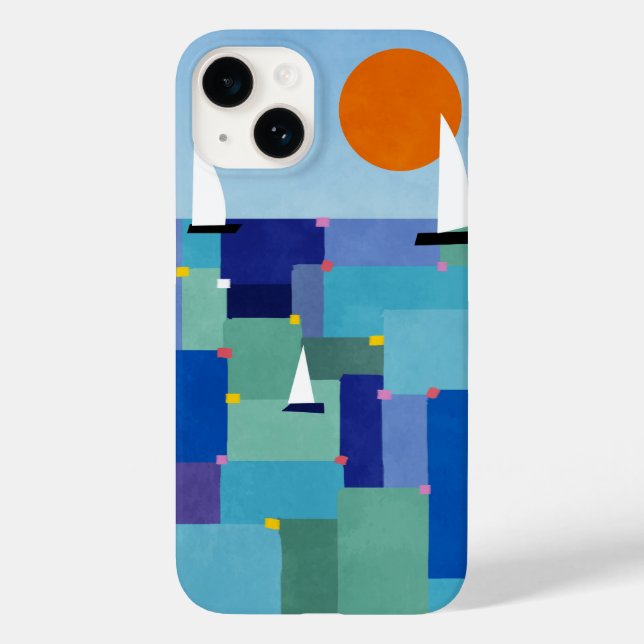 Funda De Case-Mate Para iPhone Voyage oceánico radiante (Reverso )