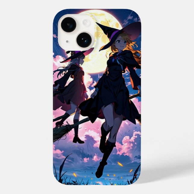 Funda De Case-Mate Para iPhone Vuelo de las hermanas brujas (Reverso )
