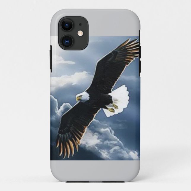 Funda De Case-Mate Para iPhone Vuelo Eagle (Reverso)