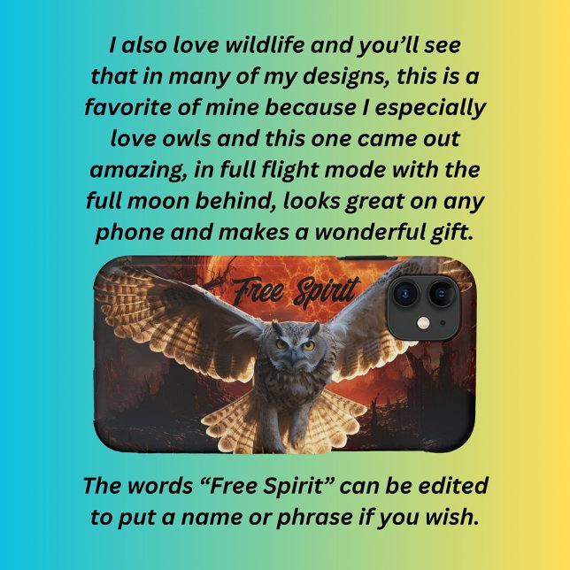 Funda De Case-Mate Para iPhone Vuelo nocturno (Subido por el creador)