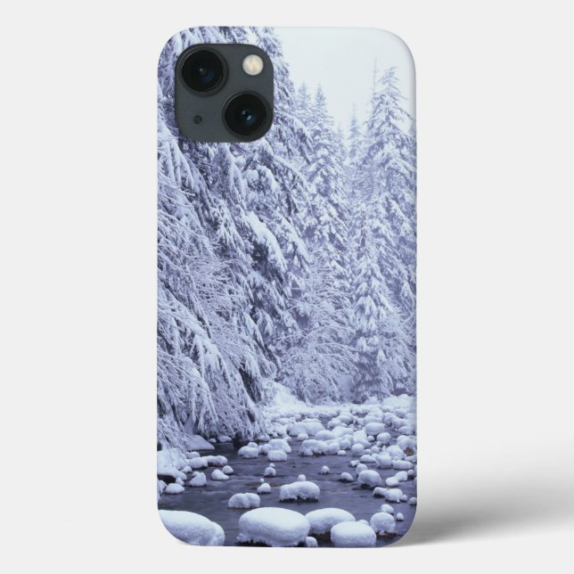 Funda De Case-Mate Para iPhone WA, Bosque Nacional Monte Baker-Snoqualmie, (Reverso)