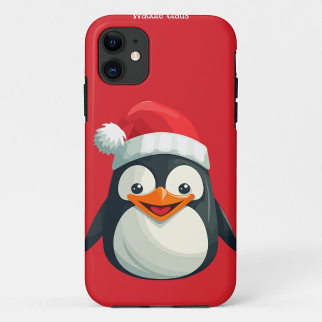 Funda De Case-Mate Para iPhone Waddle Claus (Reverso)