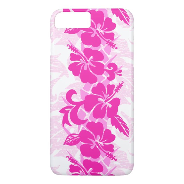 Funda De Case-Mate Para iPhone Waikoloa Hawaiano Hibiscus Floral (Reverso)