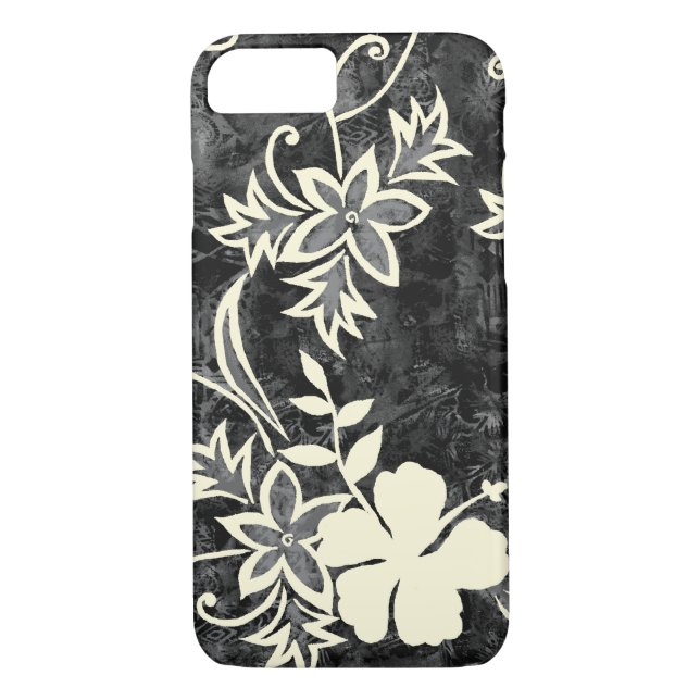 Funda De Case-Mate Para iPhone Waimanalo Hawai Hibiscus Batik (Reverso)