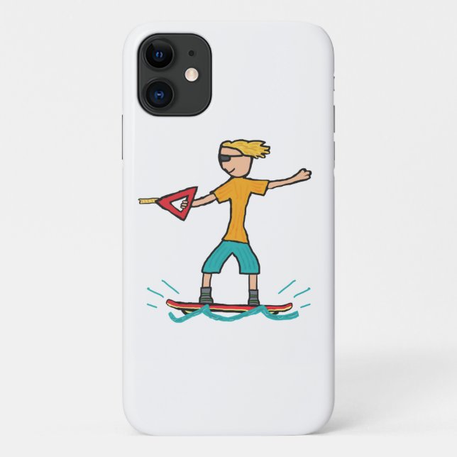 Funda De Case-Mate Para iPhone Wakeboarding (Reverso)