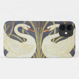 Funda Para iPhone 11 Walter Crane Cisne, Junco E Iris Arte Nouveau