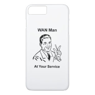 Funda Para iPhone 8 Plus/7 Plus WAN Man At Your Service Retro Tech