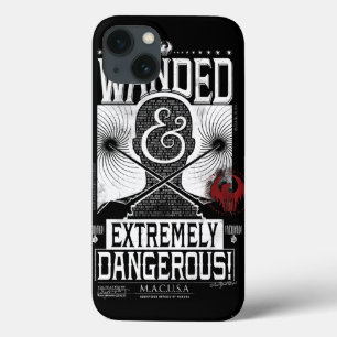 title_seo2 Wanded & Extremely Dangerous Wanted Poster - White