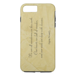 Wanderers - Proverbio Gitano Funda para iPhone 7 P