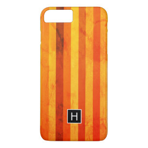 title_seo2 Warm Weathered Naranja Tiras Rojas Monograma