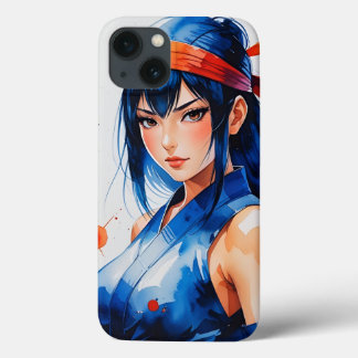 Funda Para iPhone 13 Warrior in Indigo Flames