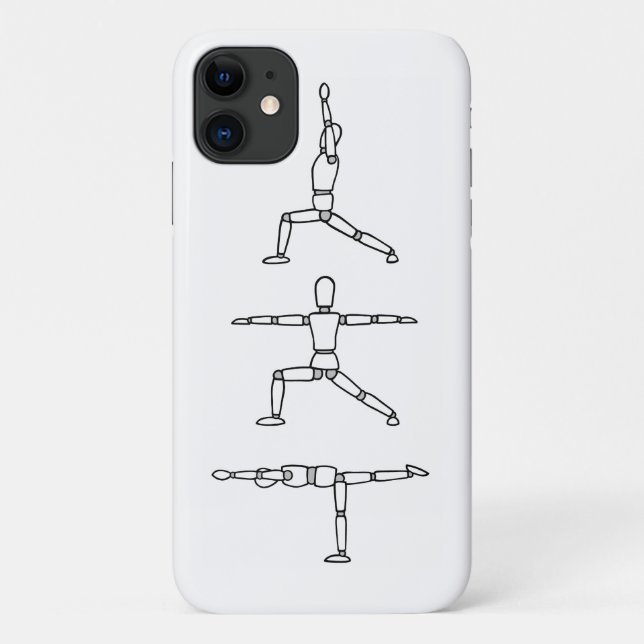 Funda De Case-Mate Para iPhone Warrior Yoga (Reverso)