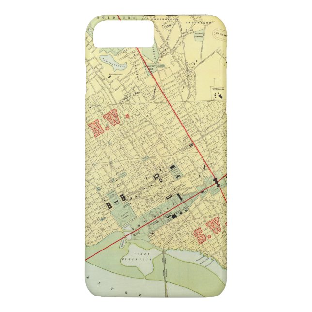 Funda De Case-Mate Para iPhone Washington, DC (Reverso)