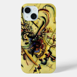 Funda Para iPhone 15 Wassily Kandinsky Abstract Art