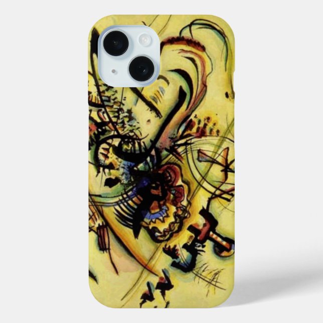 Funda De Case-Mate Para iPhone Wassily Kandinsky Abstract Art (Reverso )