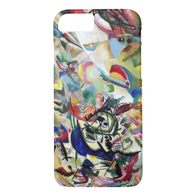 Funda De Case-Mate Para iPhone WASSILY KANDINSKY - Composición VII 1913 (Reverso)