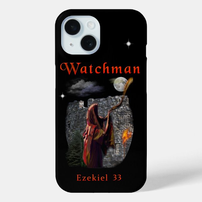 Funda De Case-Mate Para iPhone Watchman (Reverso )