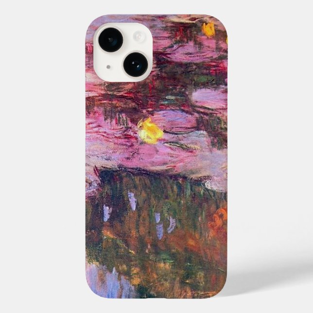 Funda De Case-Mate Para iPhone Water Lilies 3 (Reverso )