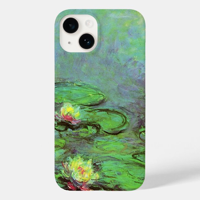 Funda De Case-Mate Para iPhone Water Lilies 7 (Reverso )