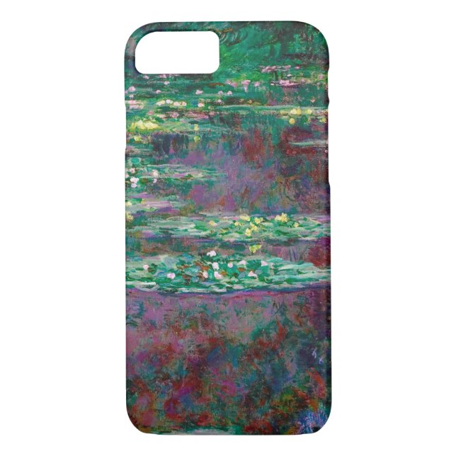 Funda De Case-Mate Para iPhone Water Lily Pond, Monet (Reverso)