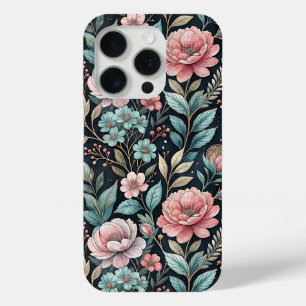 Funda Para iPhone 15 Pro Watercolor Beautiful Wildflowers