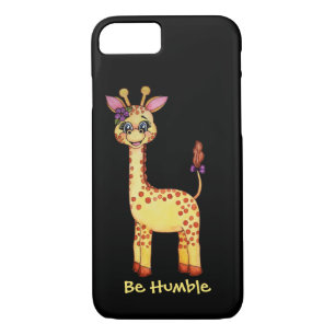 Funda Para iPhone 8/7 Watercolor Cute Baby Giraffe
