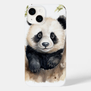 Funda Para iPhone 14 De Case-Mate Watercolor Panda Bear