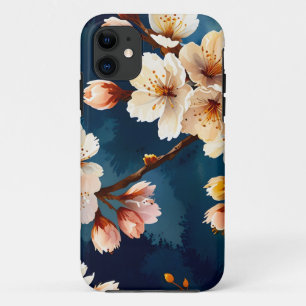 Funda Para iPhone 11 Watercolor Sakura Dreams