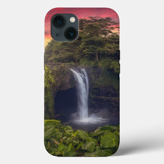 Funda De Case-Mate Para iPhone Waterfalls | Rainbow Falls, Hilo, Hawaii (Reverso )