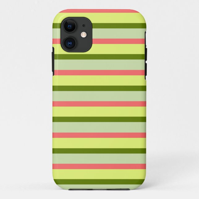 Funda De Case-Mate Para iPhone Watermelon Stripe Classic (Reverso)