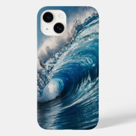 Funda Para iPhone 14 De Case-Mate Wave de zafiro