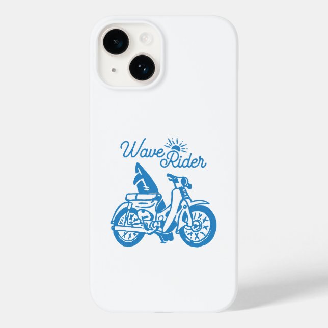 Funda De Case-Mate Para iPhone Wave Rider (Reverso )