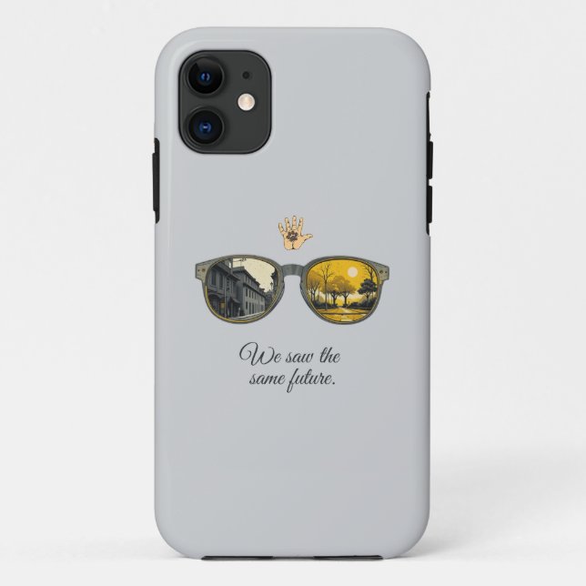 Funda De Case-Mate Para iPhone We saw the same future (Reverso)