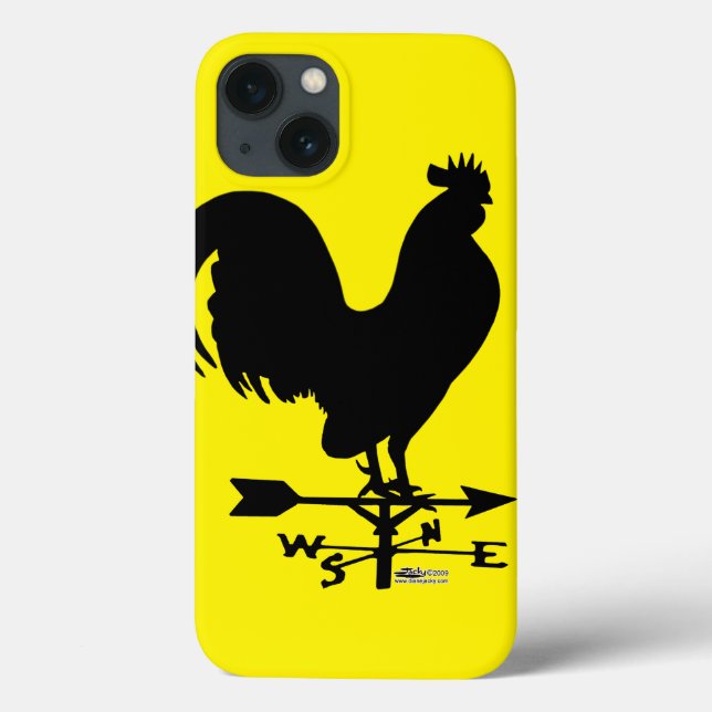 Funda De Case-Mate Para iPhone Weathervane Rooster (Reverso)