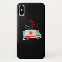 WEE WOO AMR EMT AMR. Paramedic Tee Funny