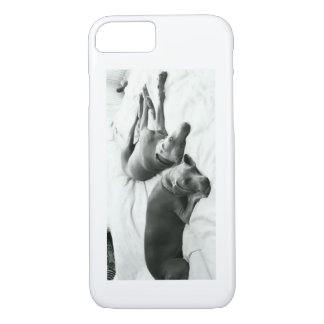 Funda Para iPhone 8/7 Weimaraners perezoso