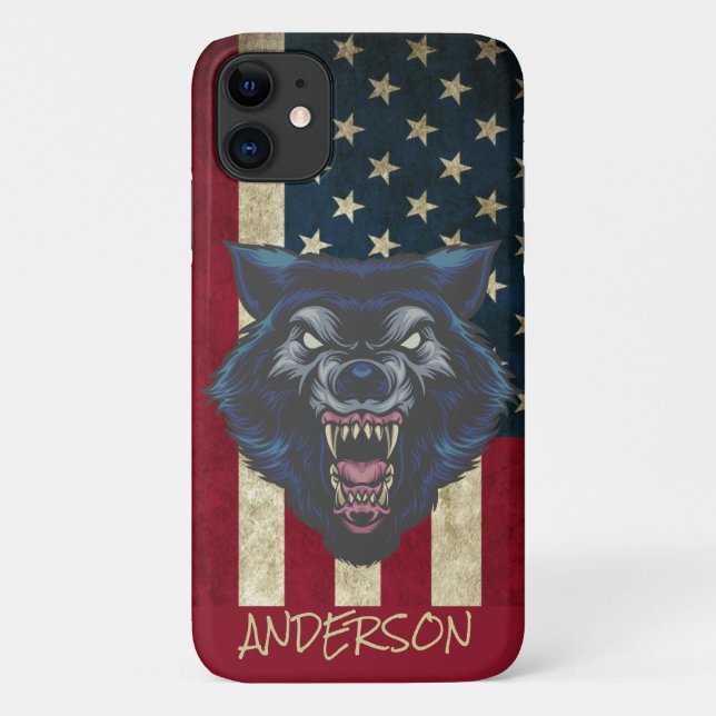 Funda De Case-Mate Para iPhone Werewolf personalizado (Reverso)