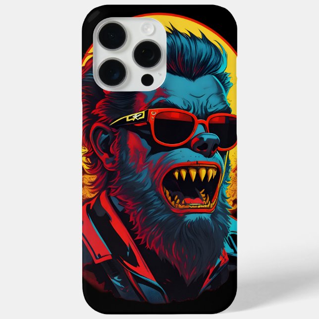 Funda De Case-Mate Para iPhone Werewolves Zombie (Reverso )