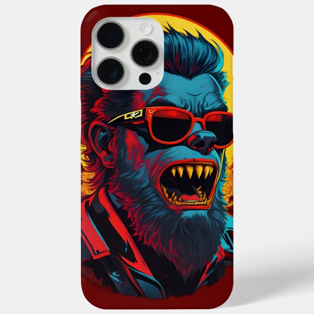 Funda De Case-Mate Para iPhone Werewolves Zombie (Reverso )