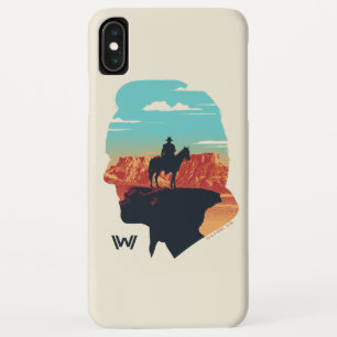 Funda Para iPhone XS Max Westworld   Dr. Ford Silhouette de Man in Black