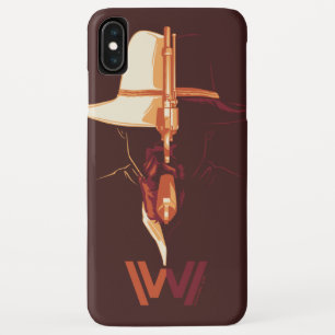 Funda Para iPhone XS Max Westworld   Gráfico dividido de Gorra negro Gorra 
