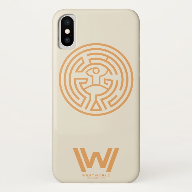 Funda De Case-Mate Para iPhone Westworld | Símbolo de Maze (Reverso)