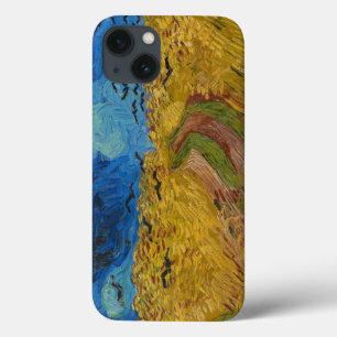 Funda Para iPhone 13 Wheatfield con cuervos