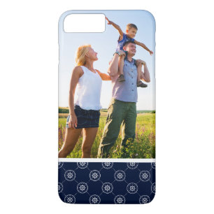 Funda Para iPhone 8 Plus/7 Plus Wheel Pattern de la foto de capitanes de encargo