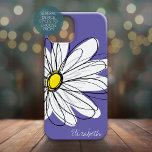 title_seo2 Whimsical Daisy Ilustracion floral amarillo púrpur<br><div class="desc">Un caprichoso dibujo de margarita con un fondo de color sólido y un lugar para agregar un nombre u otro texto. Un diseño moderno y animado con colores de moda.</div>