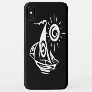 Funda Para iPhone XS Max Whimsical Lazy Sailboat