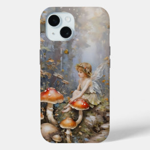Funda Para iPhone 15 Whimsical Mushroom Fairy