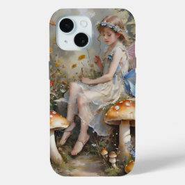 Funda Para iPhone 15 Whimsical Mushroom Fairy