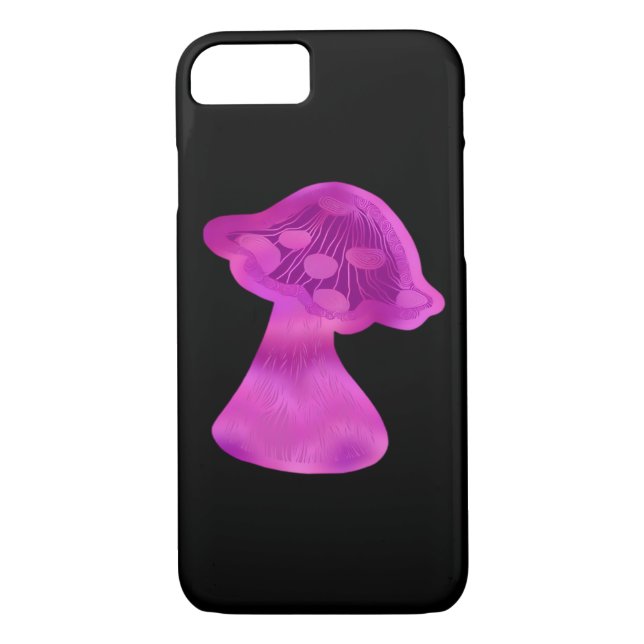 Funda De Case-Mate Para iPhone Whimsigoth Zen Pattern Mushroom (Reverso)