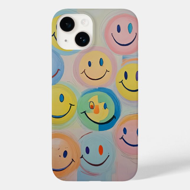 Funda De Case-Mate Para iPhone Whimsy Grin (Reverso )